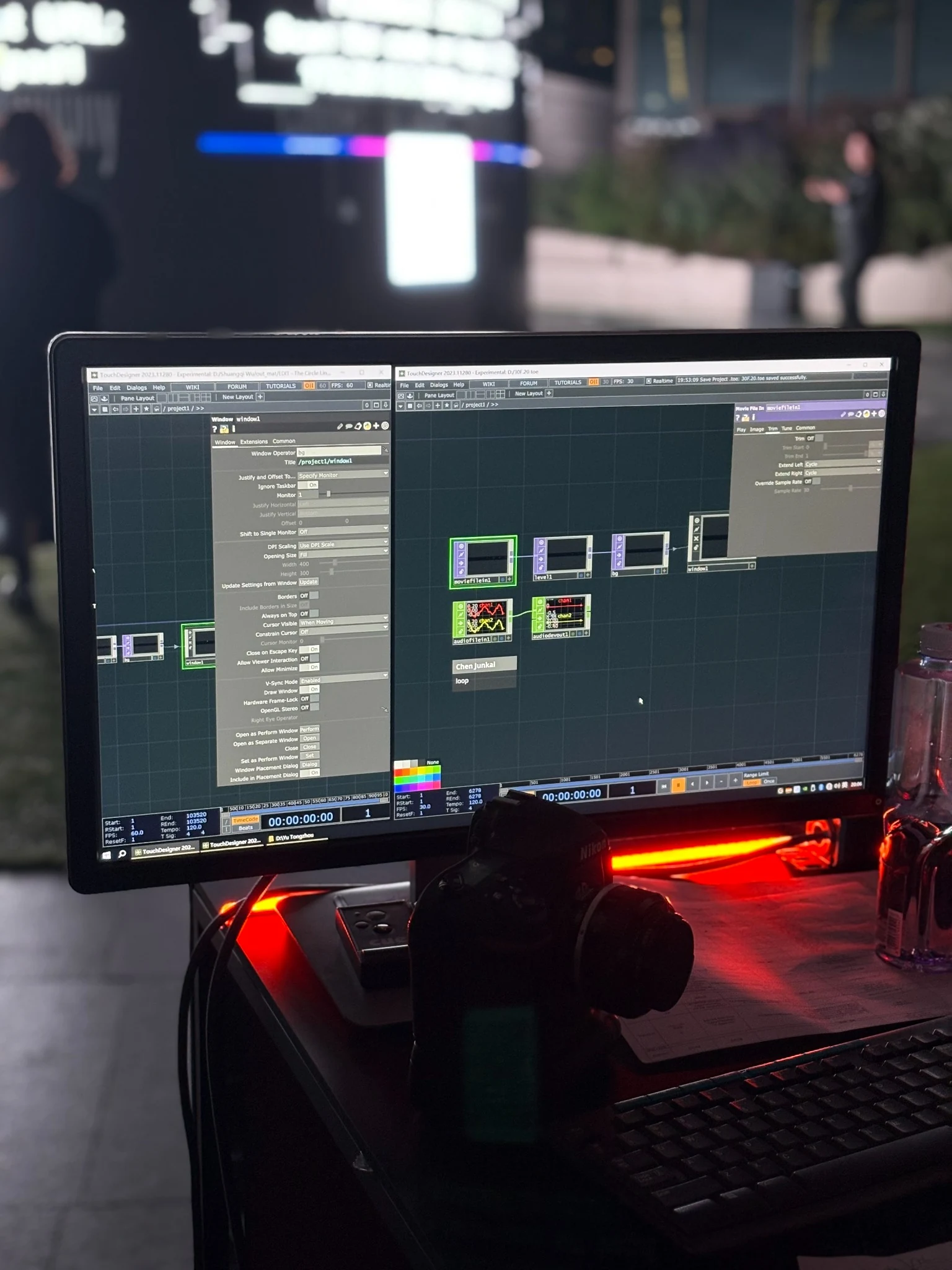 TouchDesigner 技术工作台